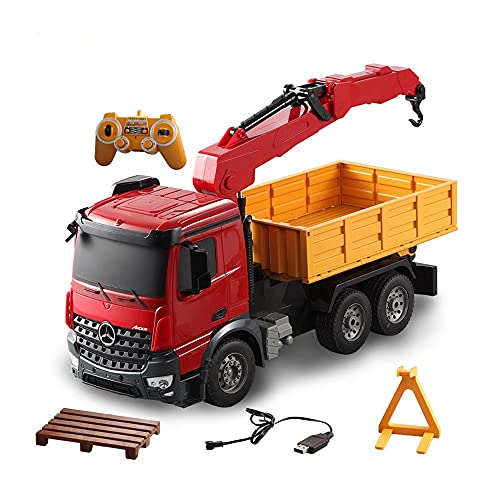 remote control crane truck toy