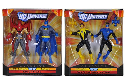 DC Universe Azrael Batman, Batman, Yellow Lantern & Blue Kyle Set of 4 –  ToysCentral - Europe