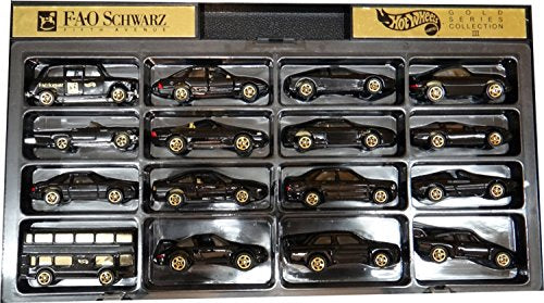 hot wheels fao schwarz gold series collection