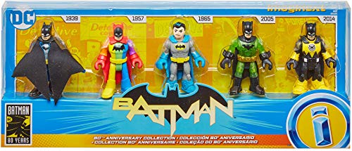 Fisher-Price Imaginext DC Super Friends Batman 80th Anniversary Collec –  ToysCentral - Europe
