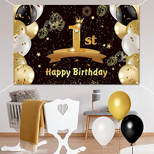 1st Birthday Decoration for Boys Girls Happy Birthday Banner - 4 x 6 F –  ToysCentral - Europe