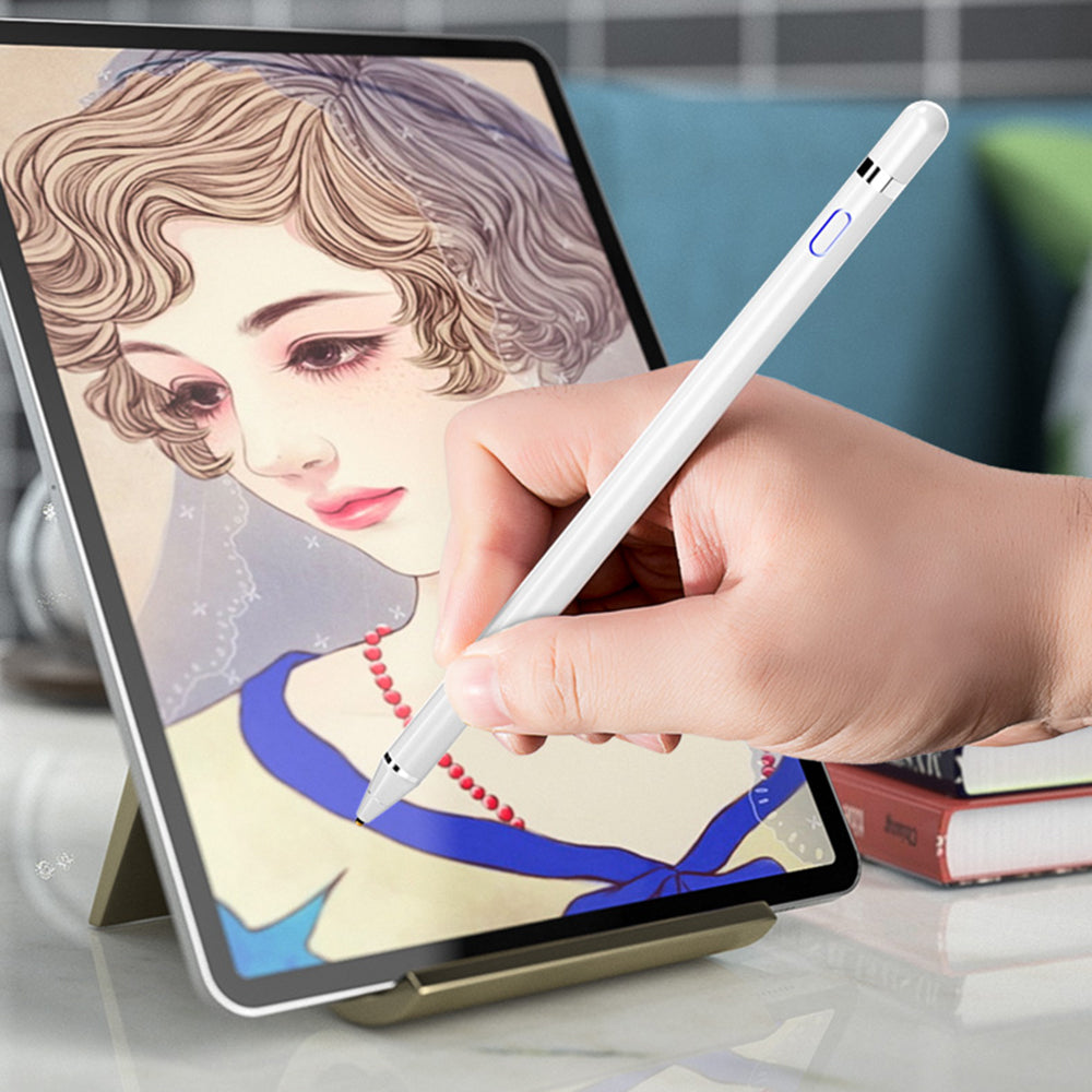 Lápiz óptico digital capacitivo activo Stylus Pen compatible con iOS para  Tablets, celulares iPhone iPad Pro 2018 - 2022