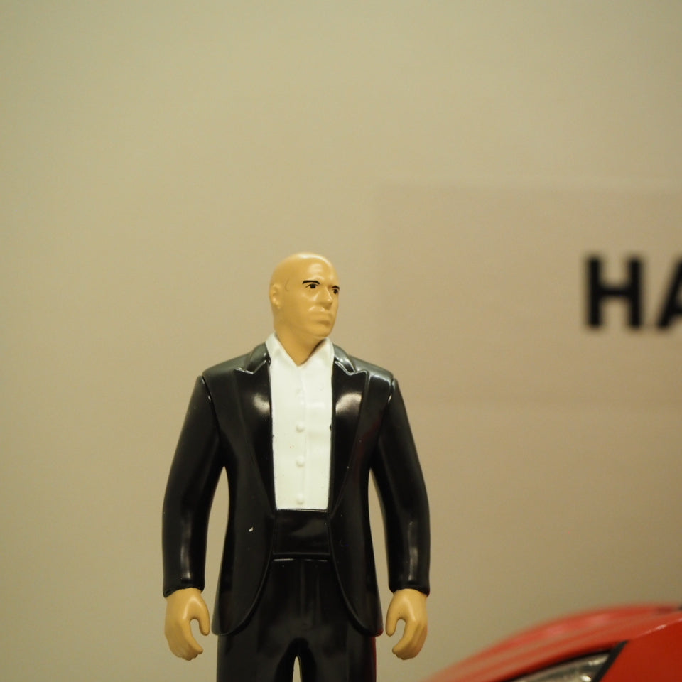 1:18 Lykan Hypersport, Rød, 2015, Fast & Furious 7, movie, med figur og lys, JADA, åben model