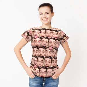 glas analyseren kraam Custom Face Shirt | Put any face on the shirt | My Face T-shirt |  CustomMyFaceT-Shirt