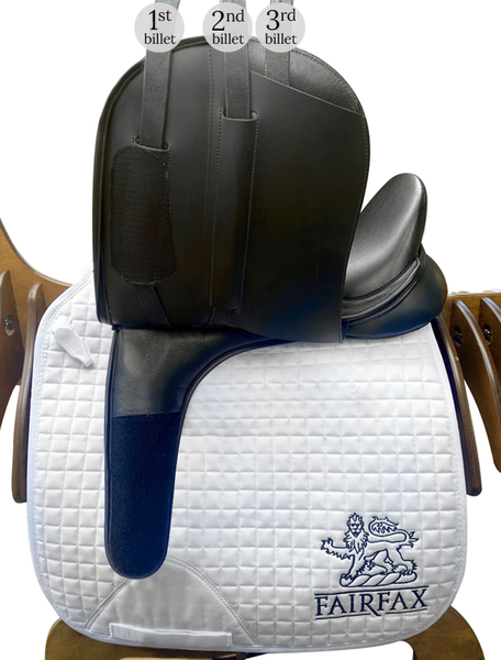 Fairfax Monoflap Dressage Saddle Performance Panel and Design Features –  FairfaxSaddles