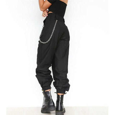 plus size cargo trousers womens