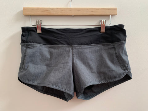 Black Lululemon Run Shorts, 4