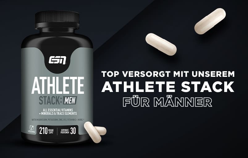 Athlete Stack Men - Vitamins for Athletes