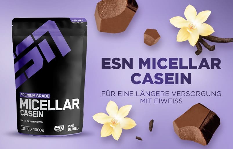 Micellar Casein Proteinpulver zum Backen