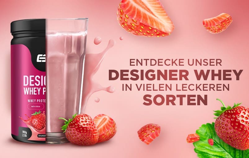 Designer Whey Protein unterstützt dich beim Abnehmen