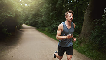 Jogger im Park