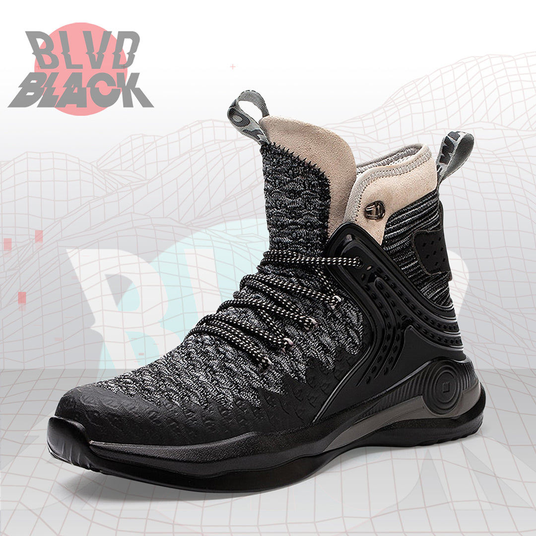 blvd black work boots