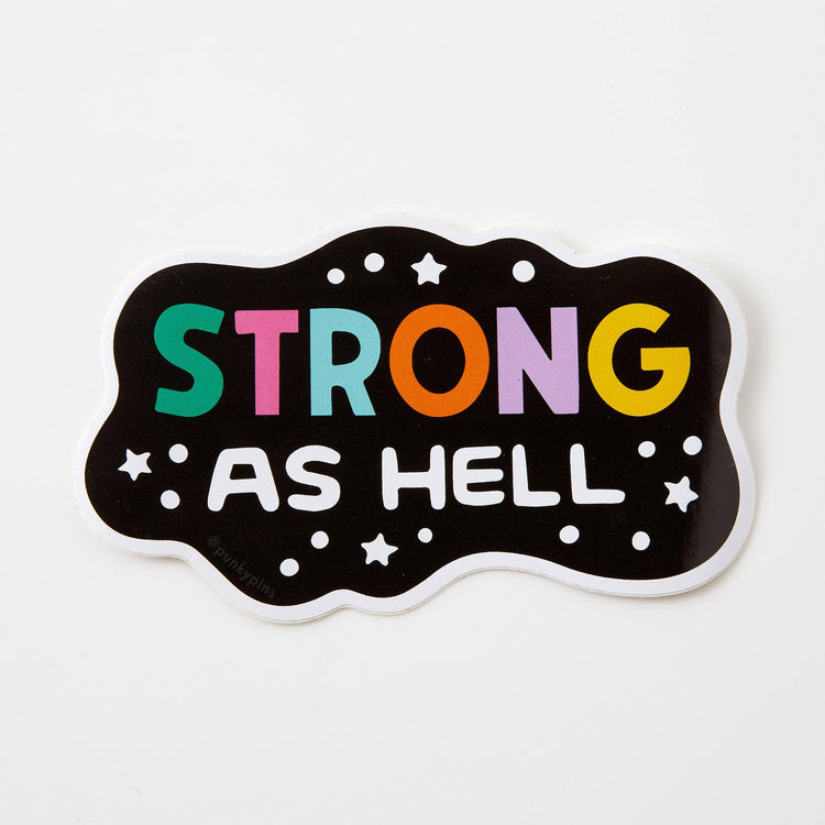 Strong As Hell Sticker