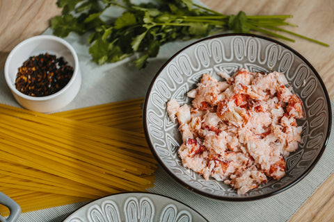 seafood linguine luxury box ingredients