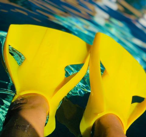 FINIS edge fins work for all swimmers on all strokes