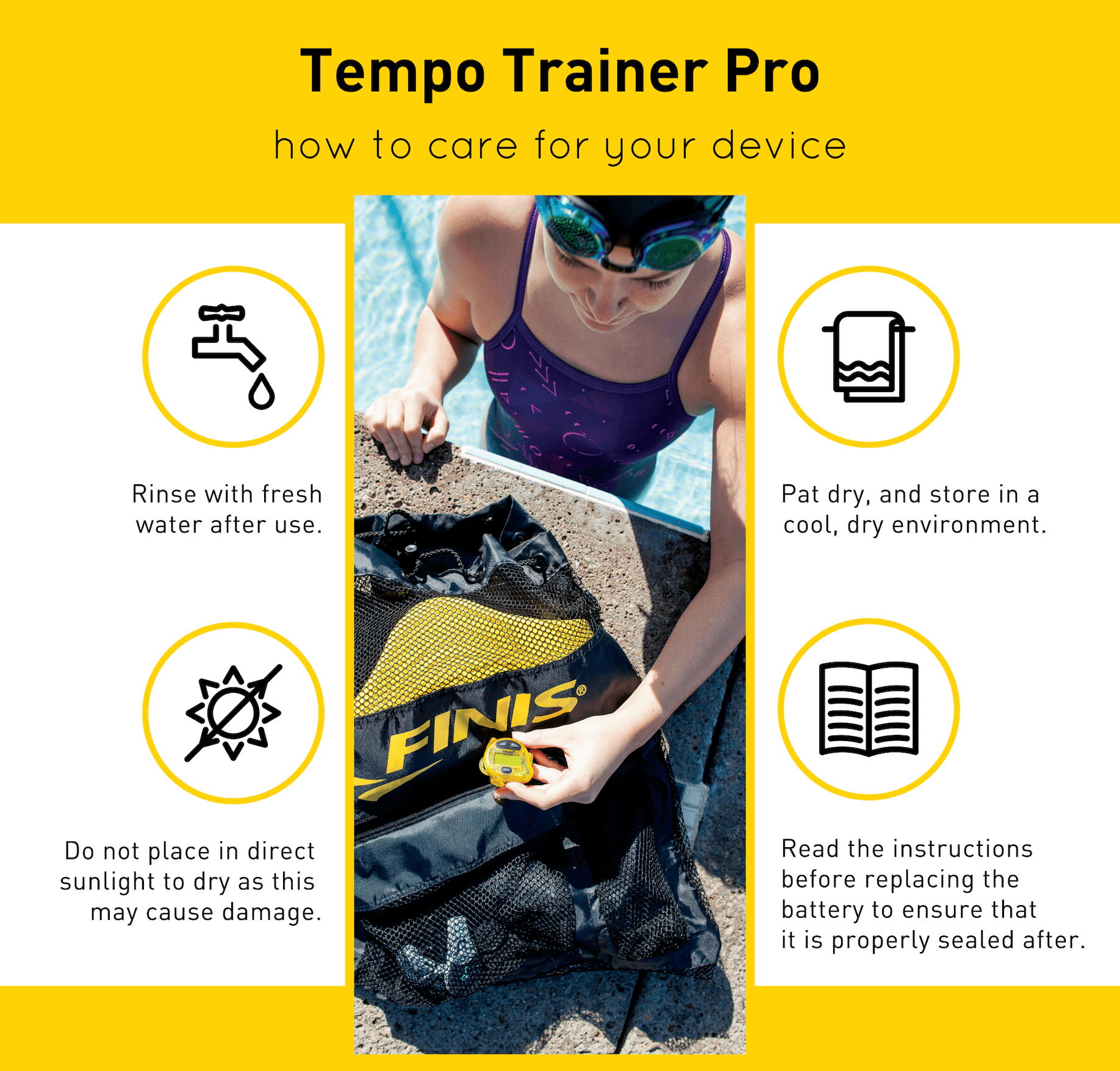 Tempo Trainer Pro care guide