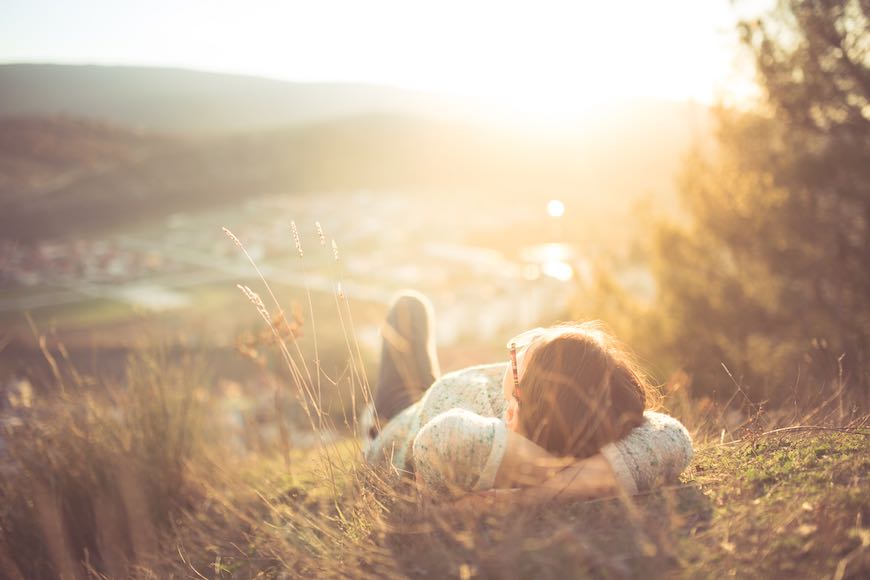 grounding for relaxation to stop stress