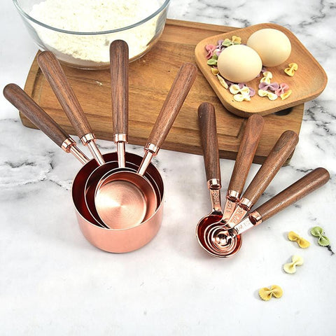 Copper Plated Measuring Set