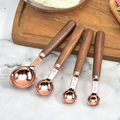 LOOK: Clayy Rose Copper Measuring Cups and Spoons Set