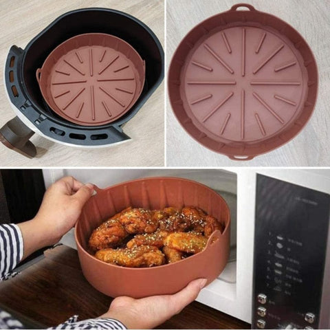 Air Fryer Silicone Insert  Versatile and Durable Accessory