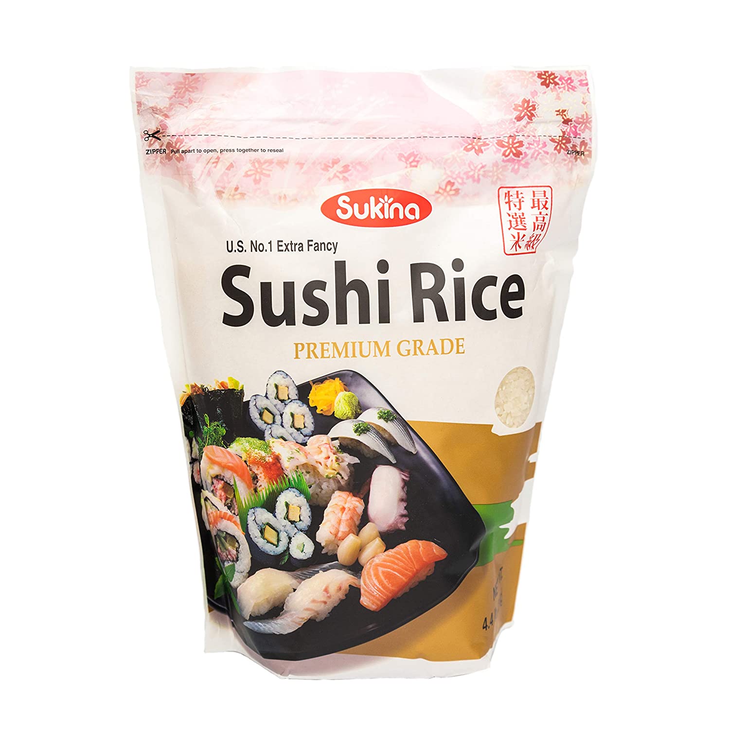 Sukina Sushi Rice 特级寿司米4 4lb 1袋 Pack Mr Song 送鲜生