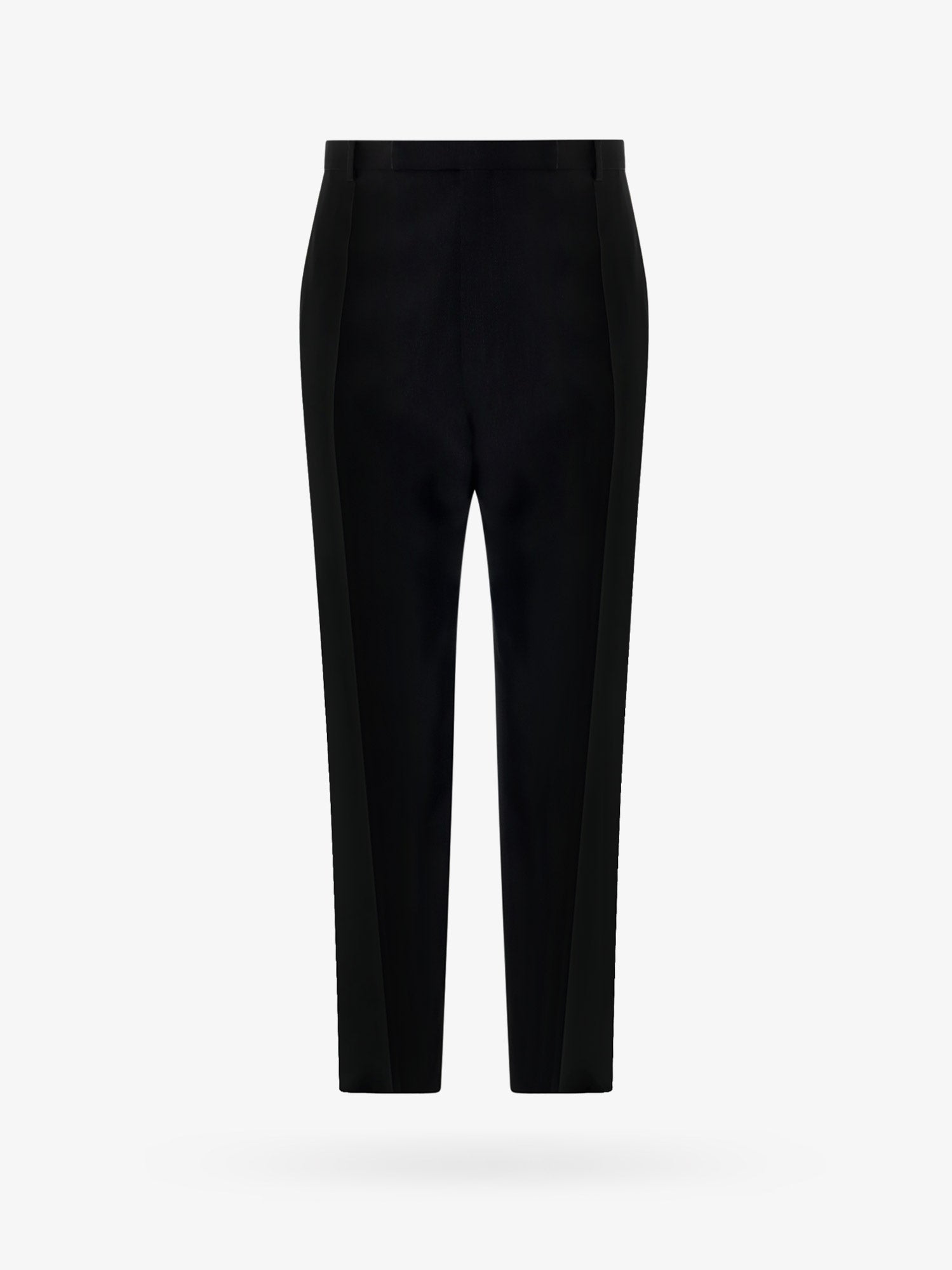 Shop Saint Laurent Trouser In Black