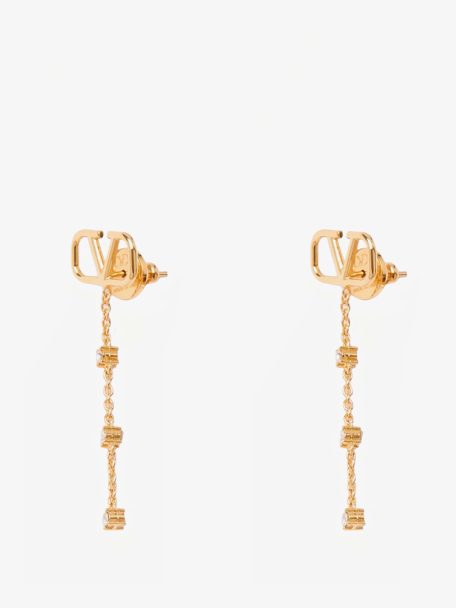 Valentino Garavani Earrings In Burgundy