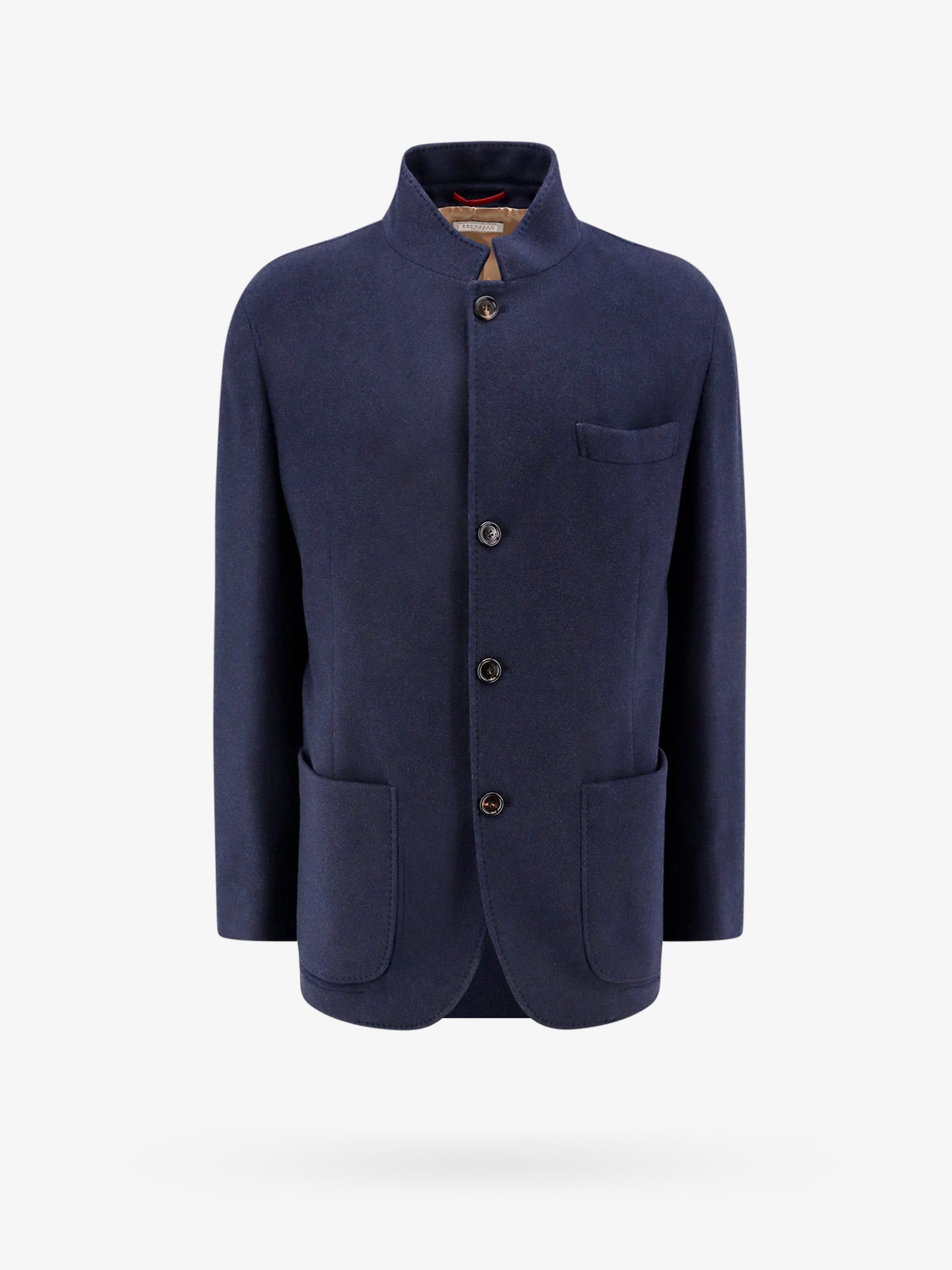 Brunello Cucinelli Coat In Blue