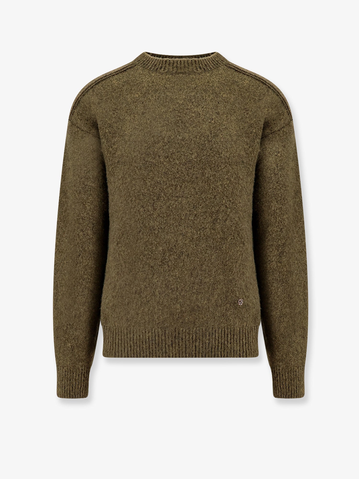 Shop Burberry Sweater In Green