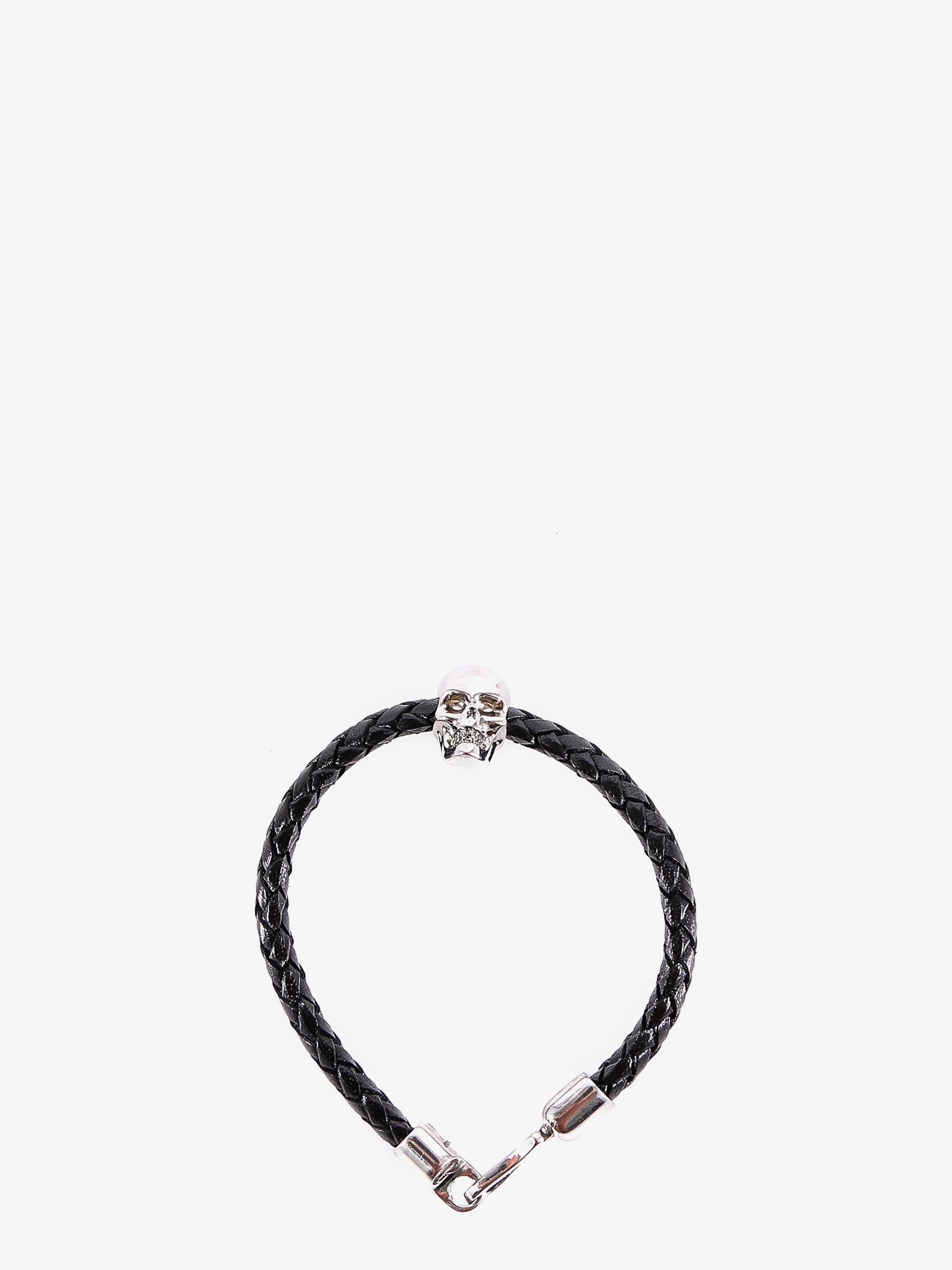 Shop Alexander Mcqueen Bracelet In Black