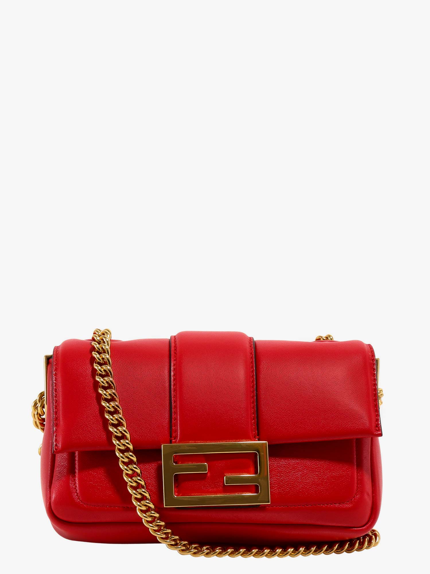 Fendi Baguette In Red