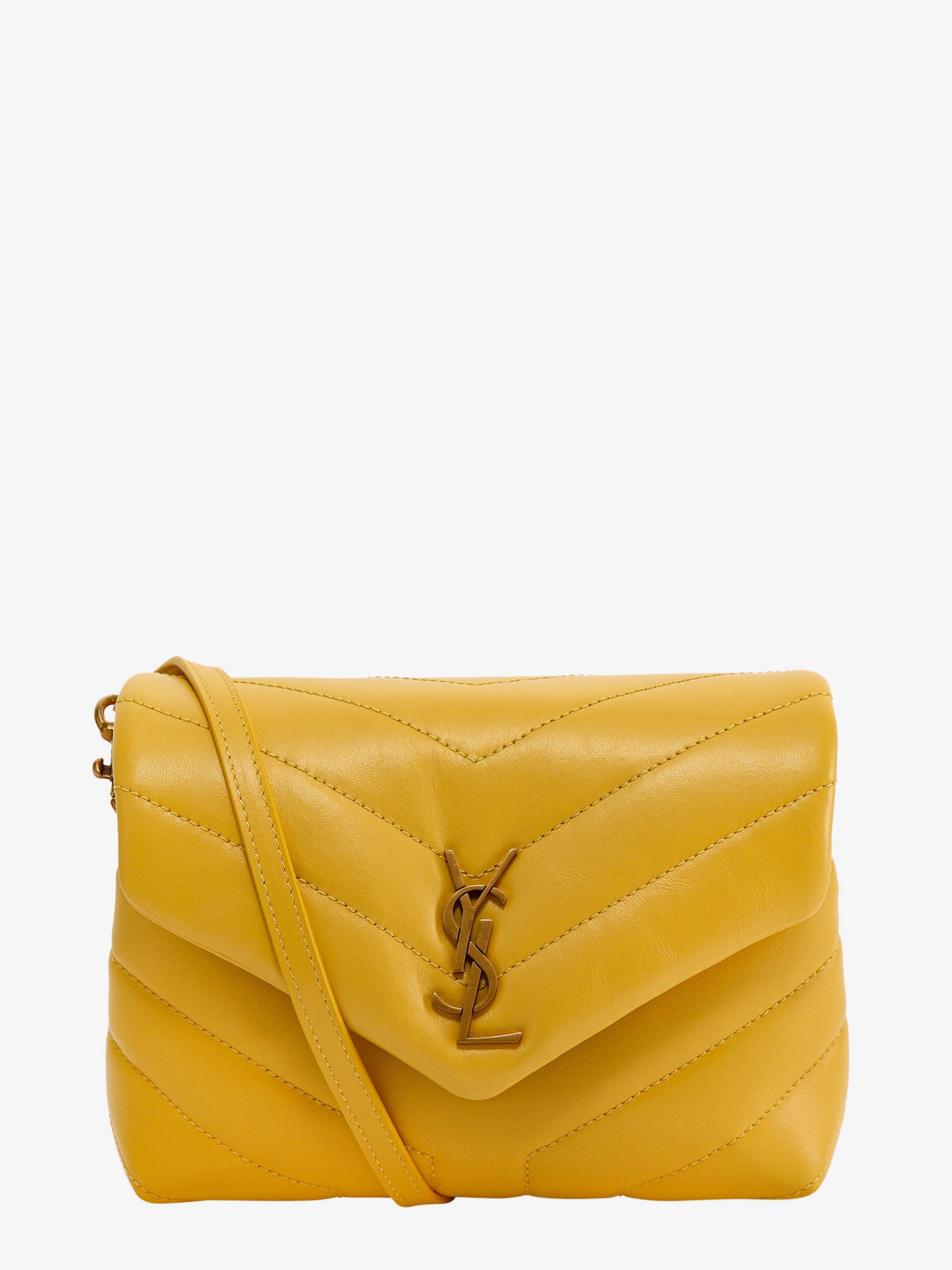 Saint Laurent Loulou Toy In Yellow