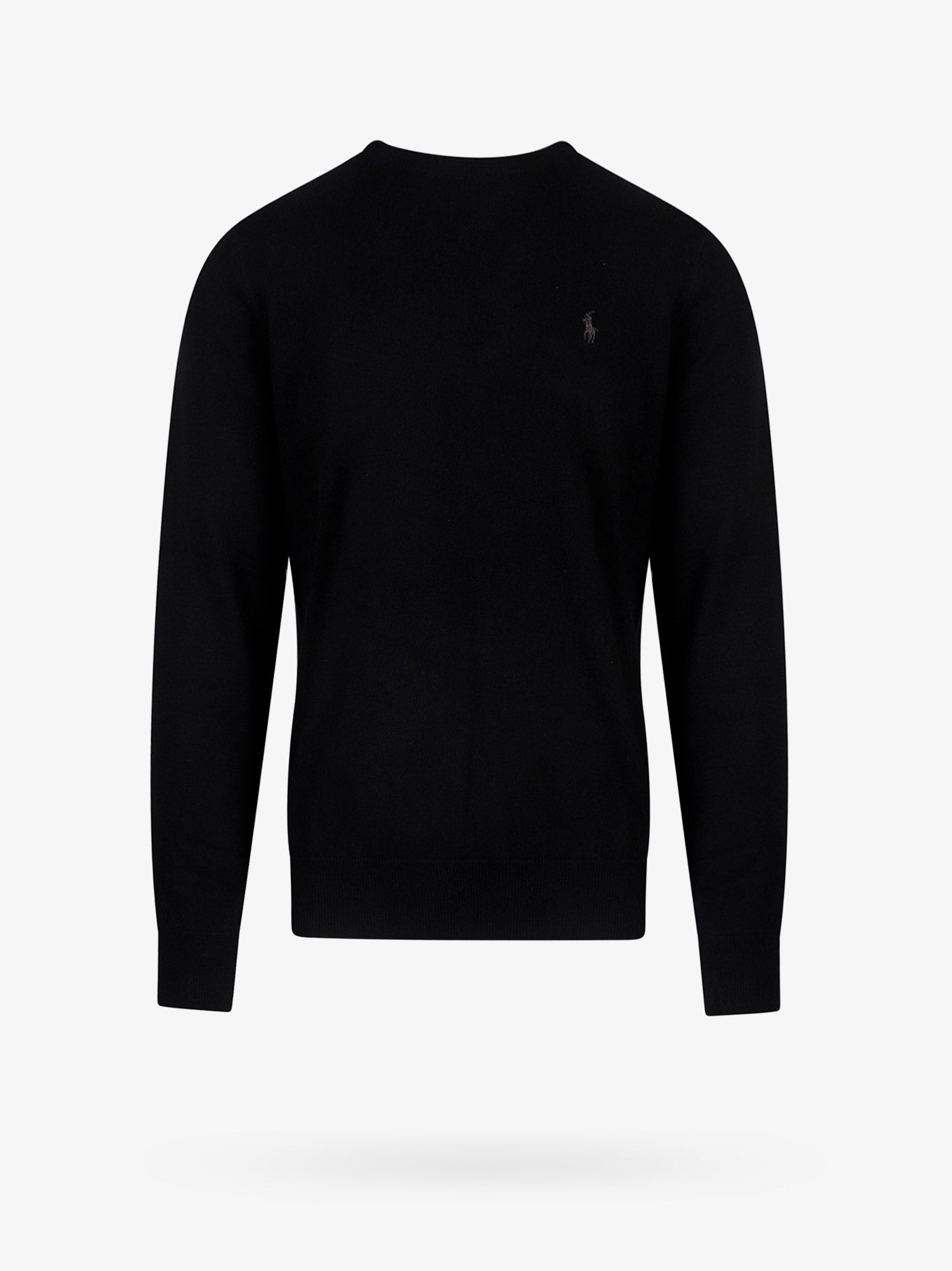 black polo sweater