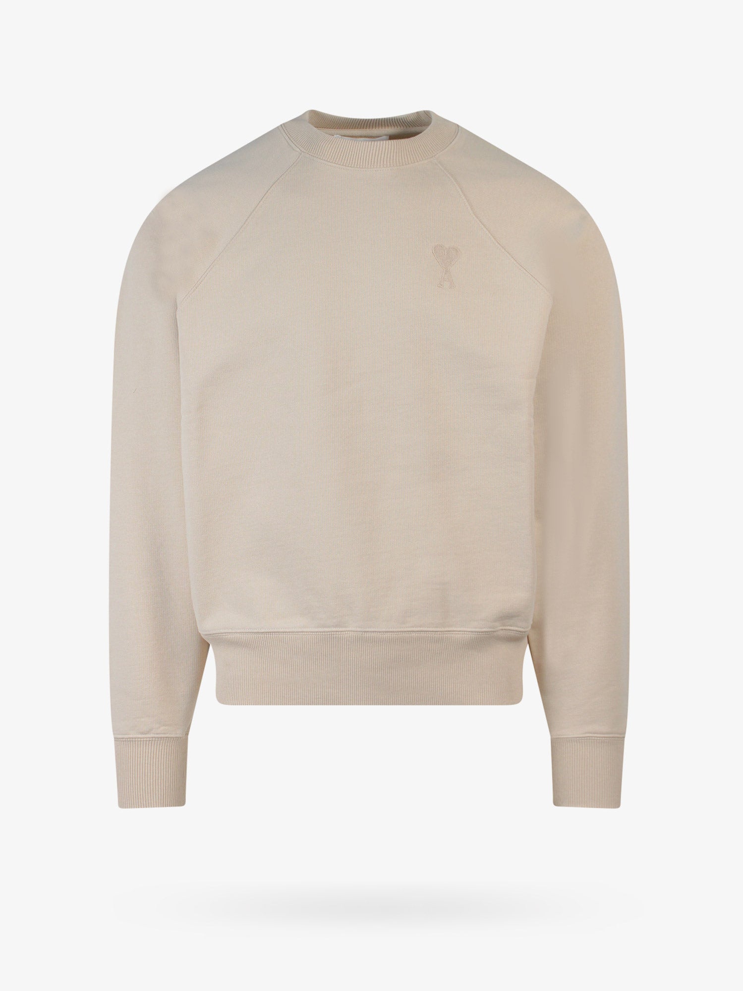 Ami Alexandre Mattiussi Sweatshirt In Beige