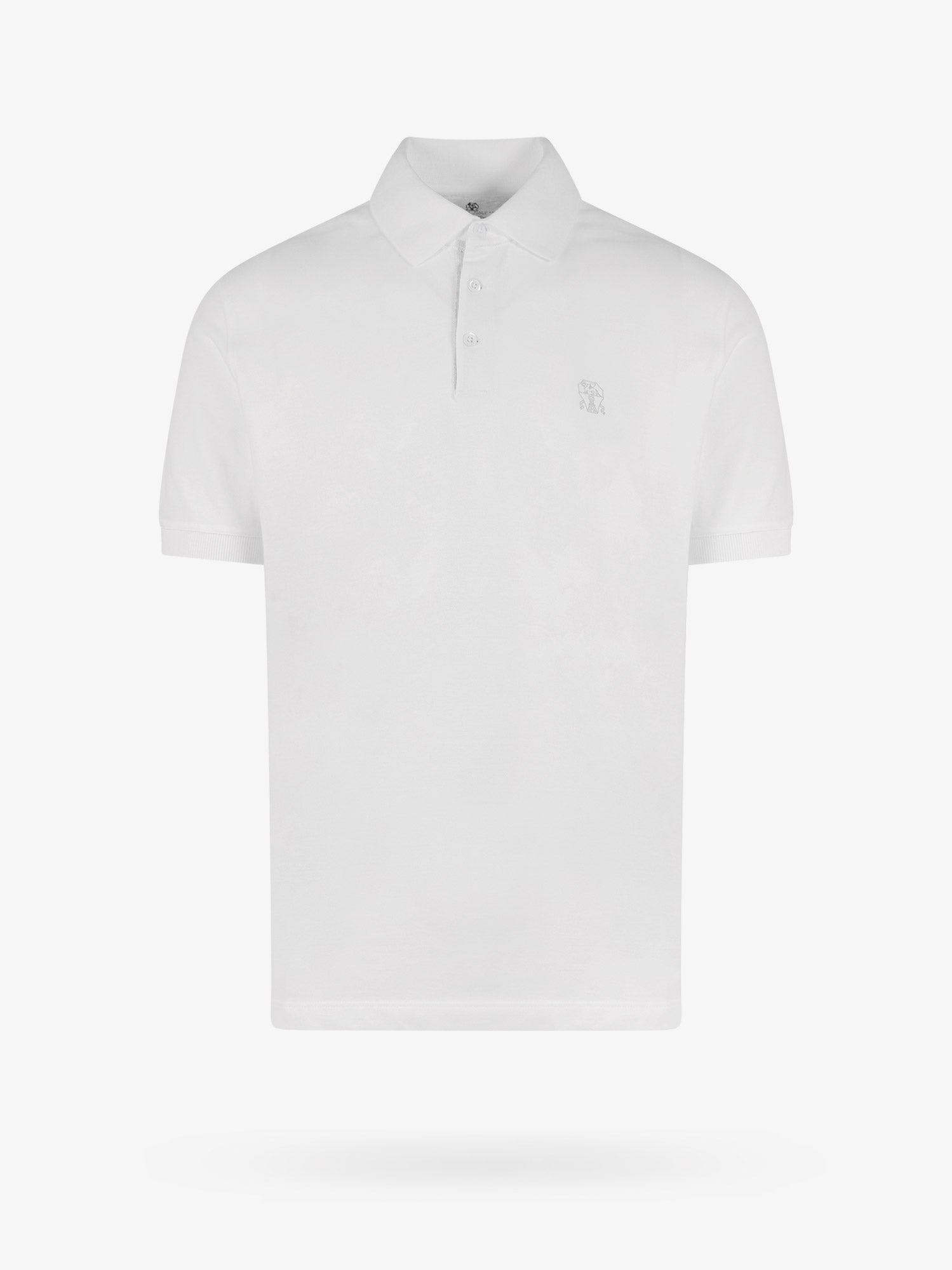 Brunello Cucinelli Polo Shirt In White