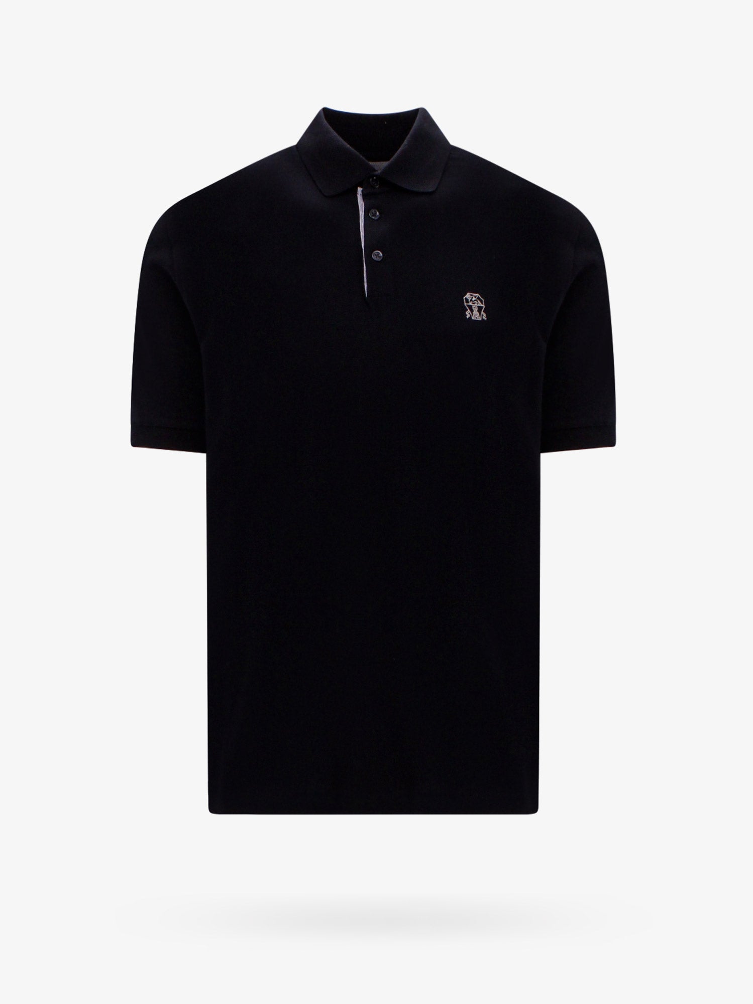 Brunello Cucinelli Polo Shirt In Black