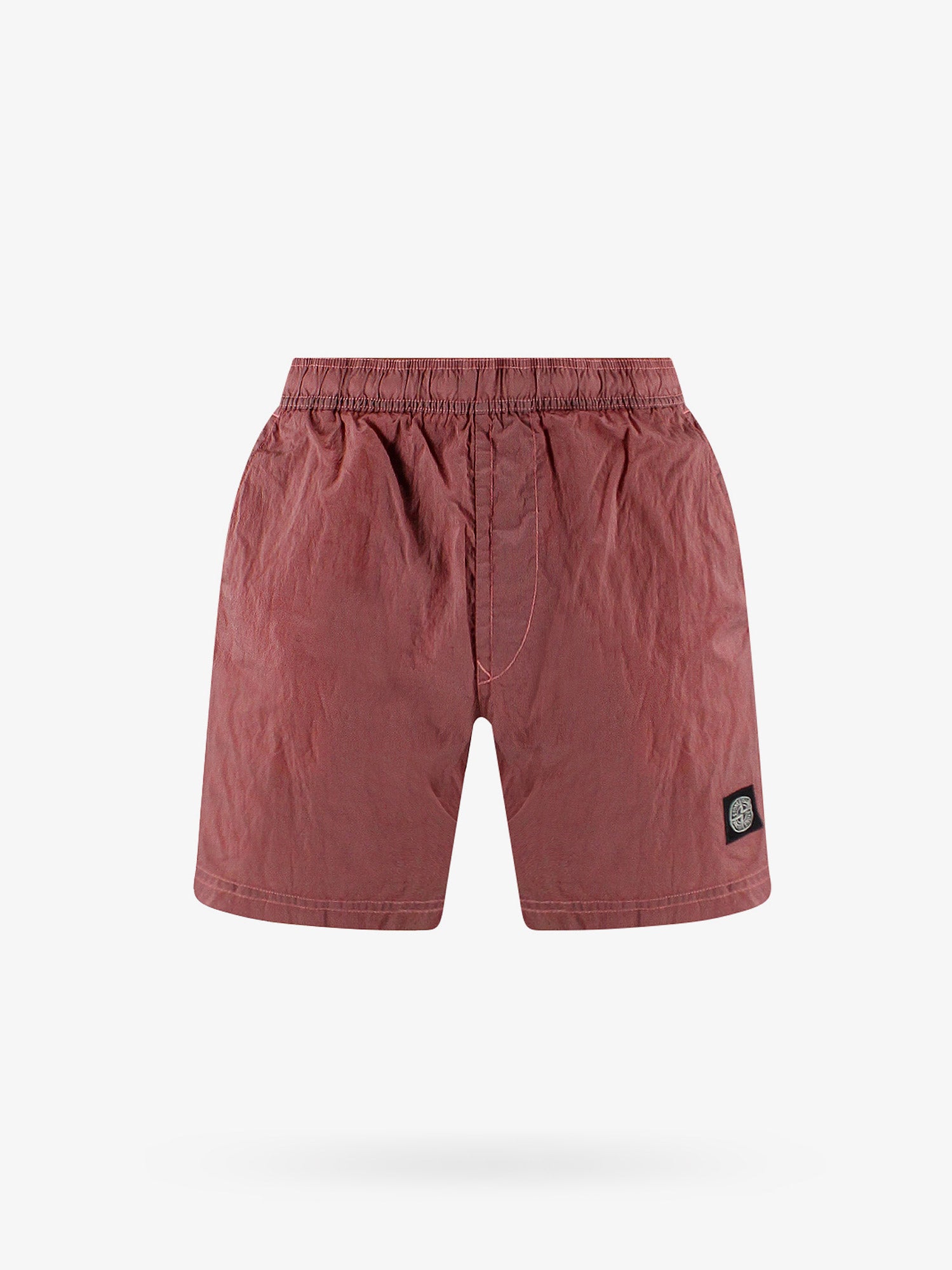 Stone Island Swim Trunks In Pink