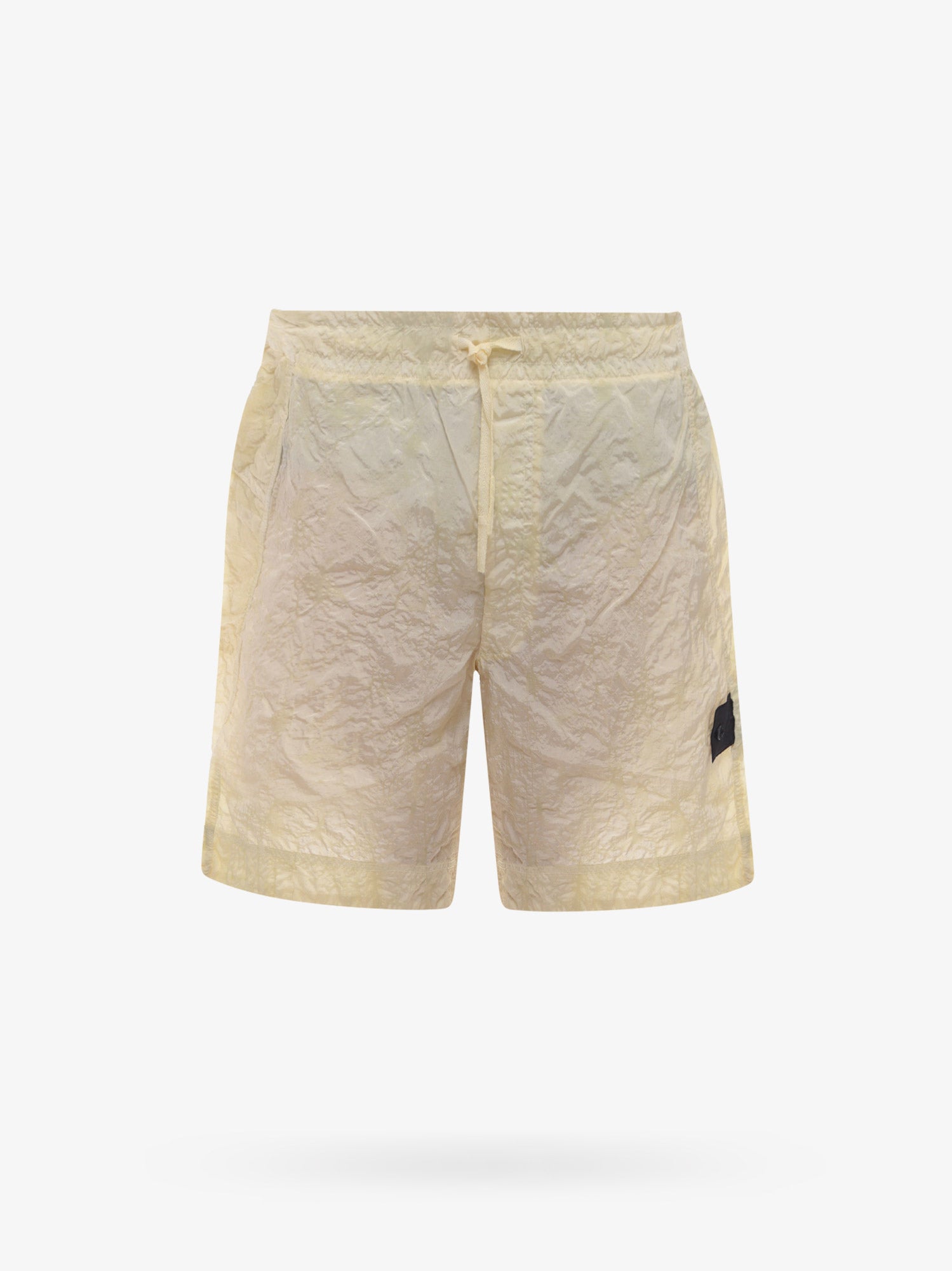 Stone Island Shadow Project Swim Trunk In Beige