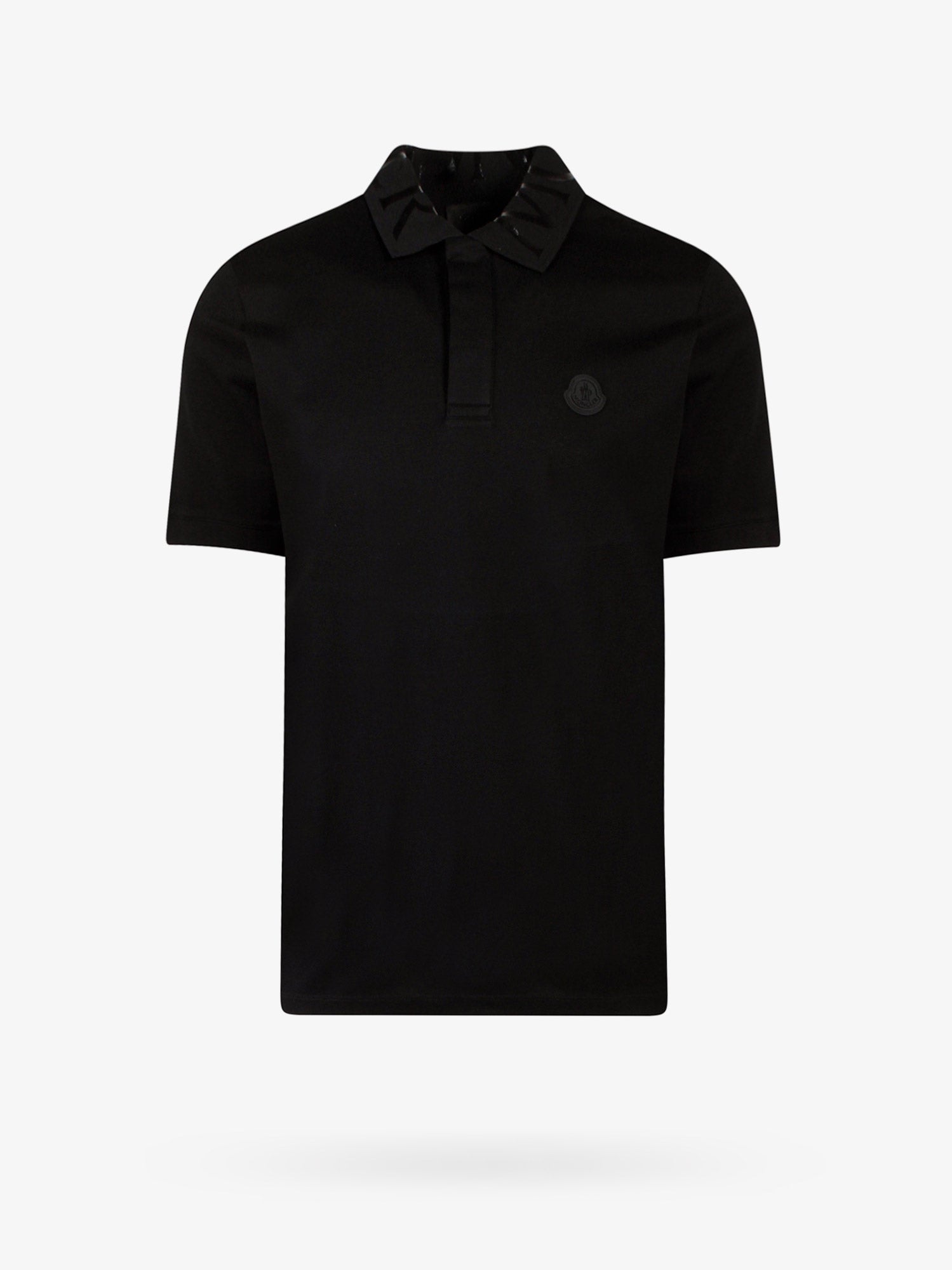 Moncler Polo Shirt In Black