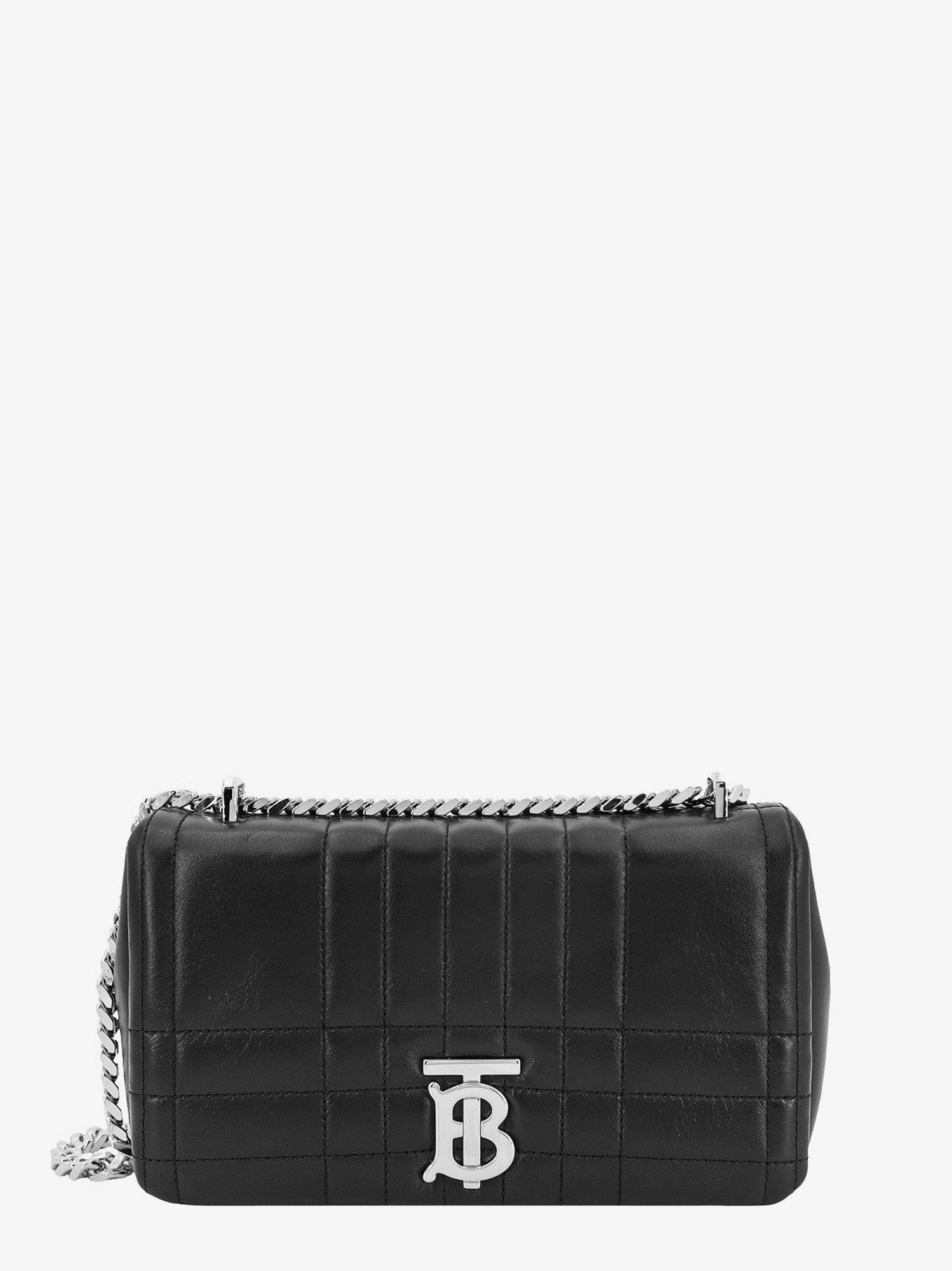 BLACK BURBERRY QUILTED LEATHER LOLA MINI BAG (8059492)