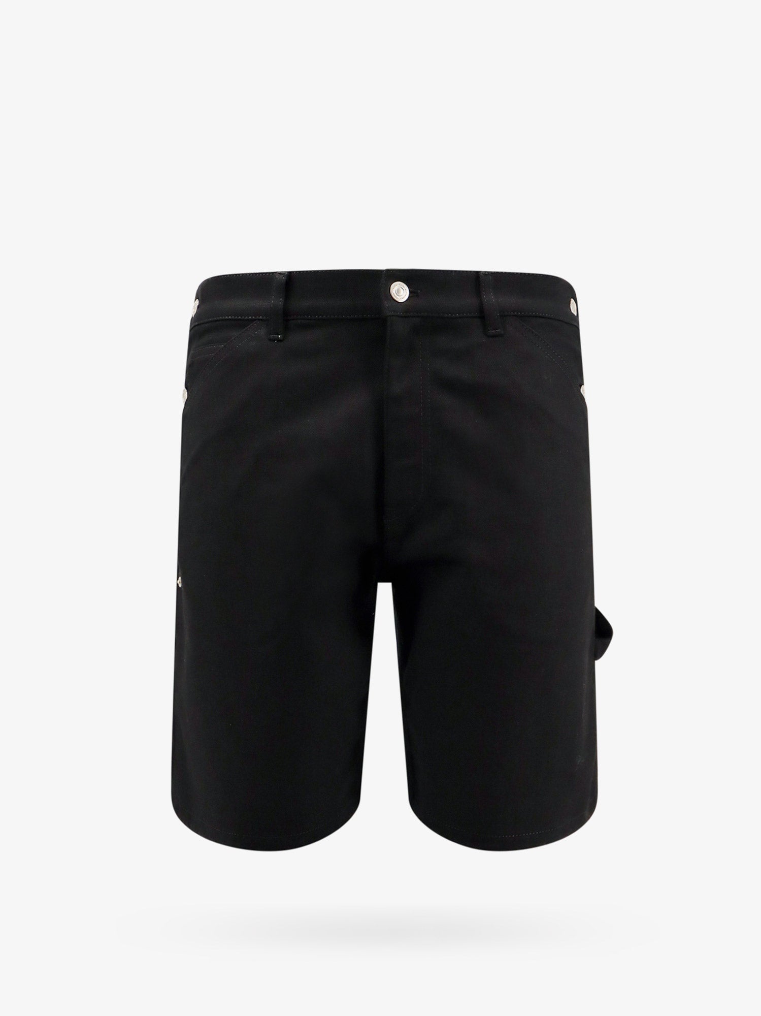 Shop Courrèges Bermuda Shorts In Black