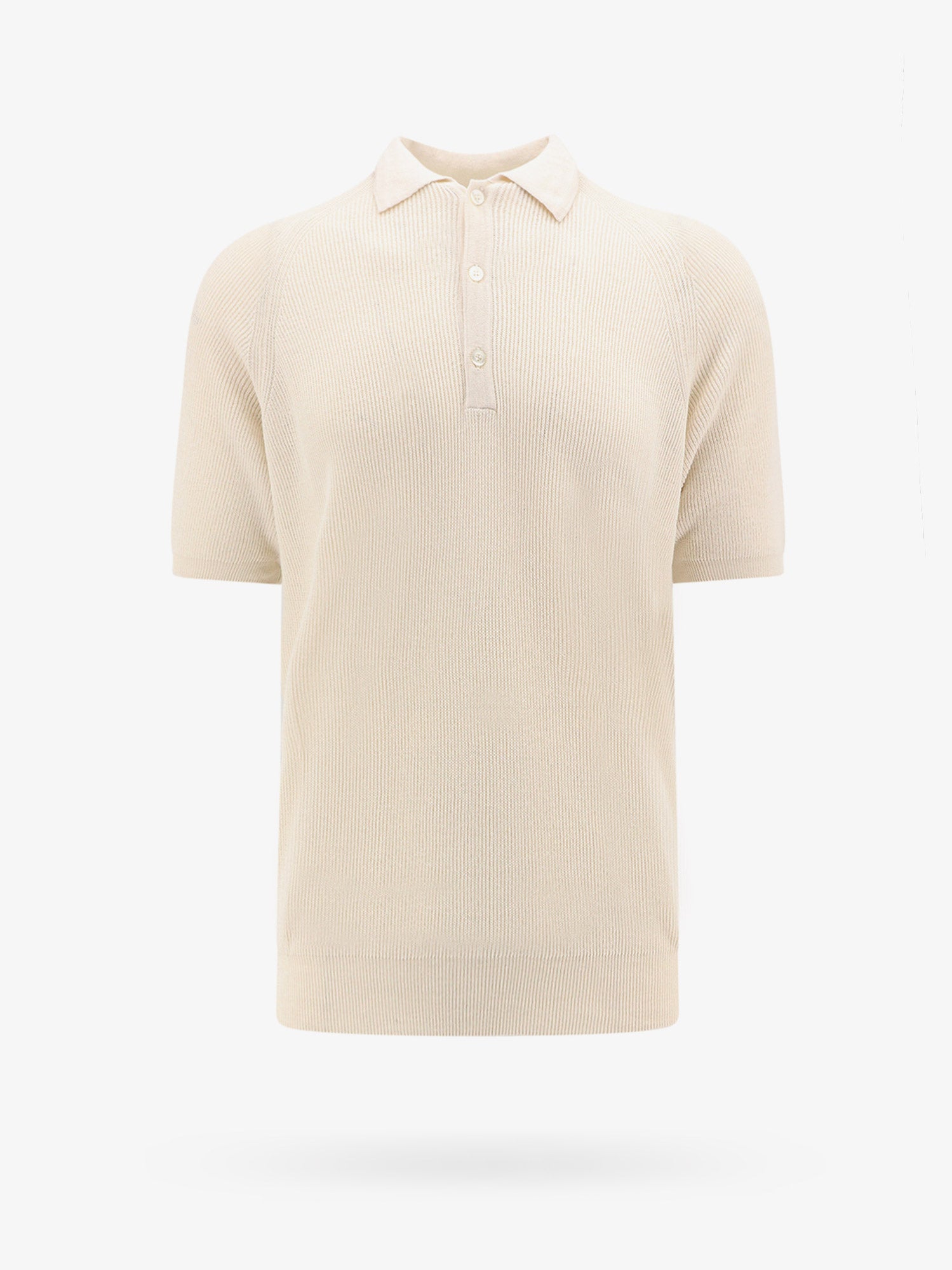 Shop Laneus Polo Shirt In White