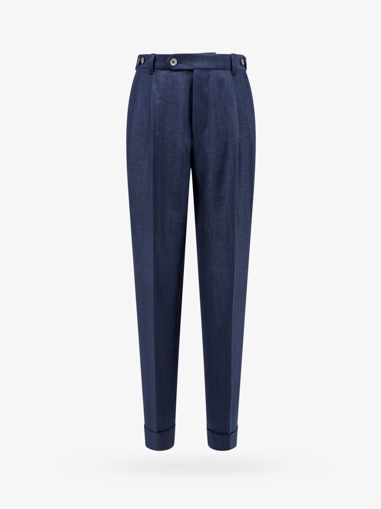 Shop Hugo Boss Trouser In Blue