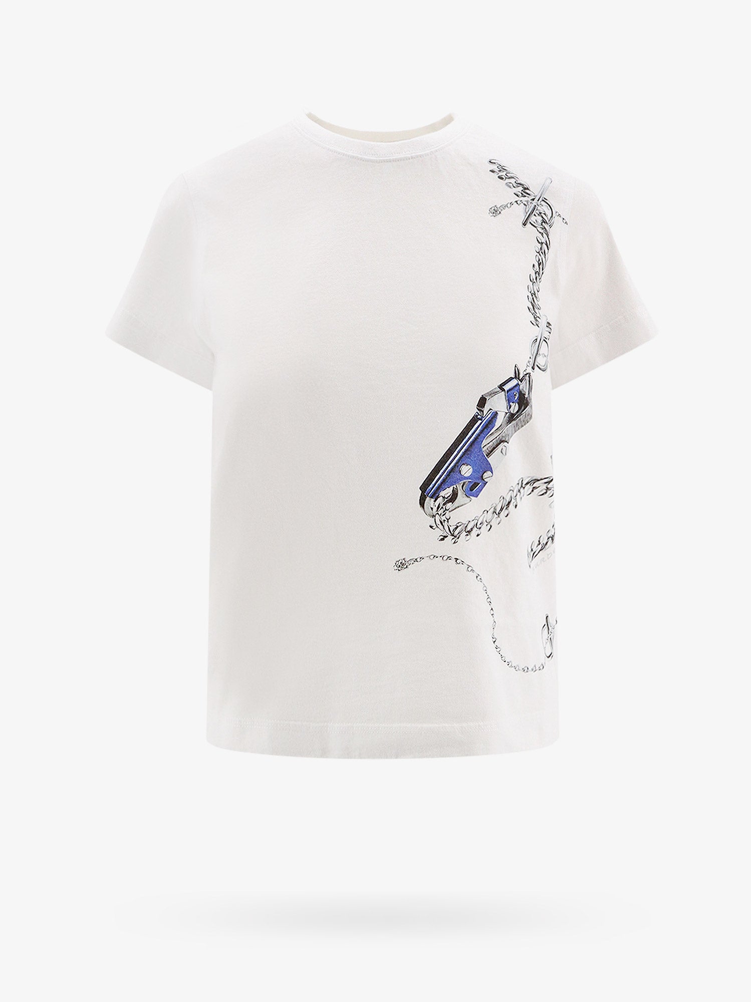 Shop Burberry T-shirt In White