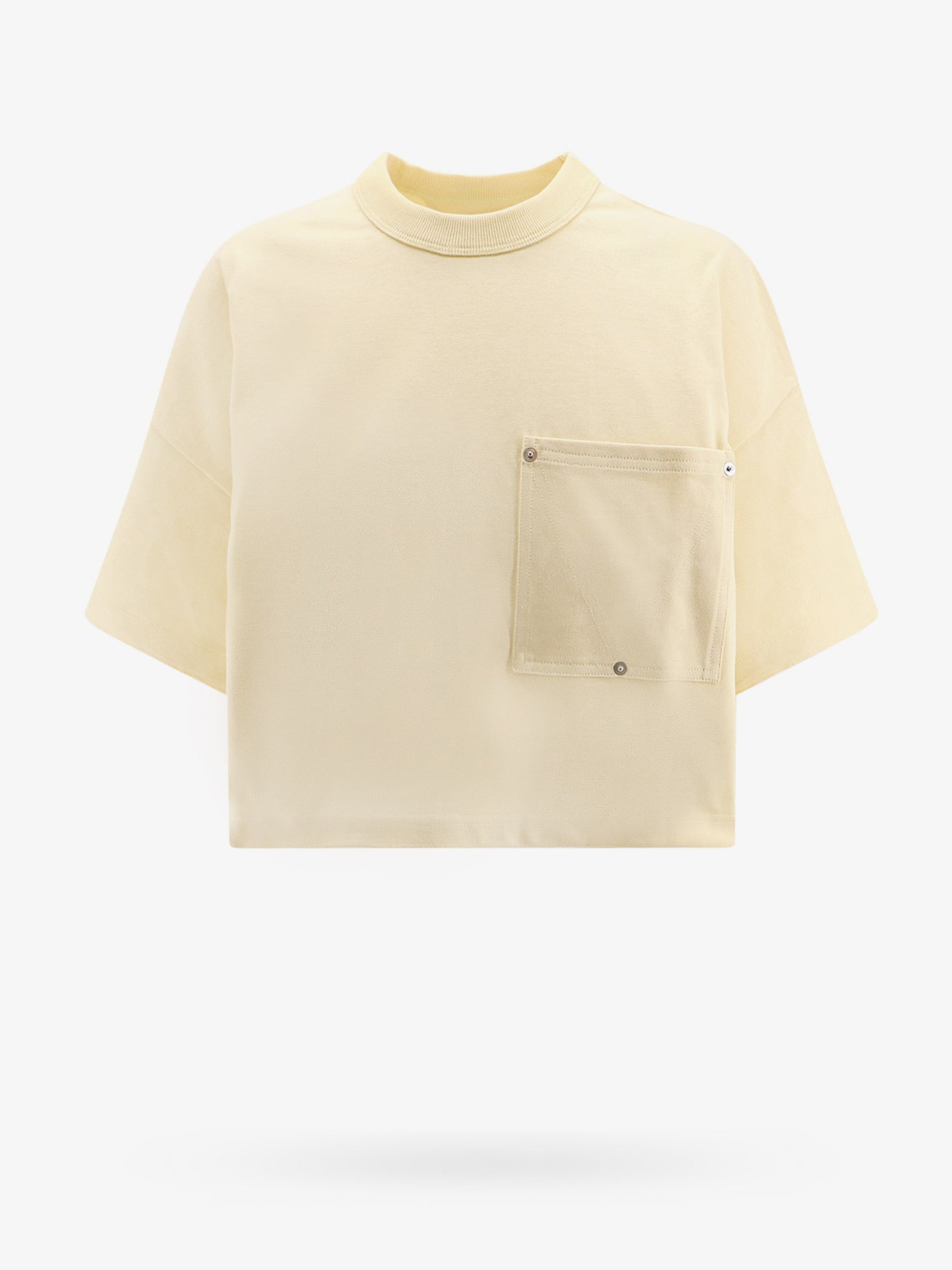 Shop Bottega Veneta T-shirt In Yellow