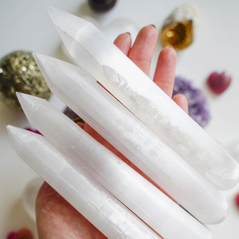 Selenite Wands - The Best Crystals for Beginners