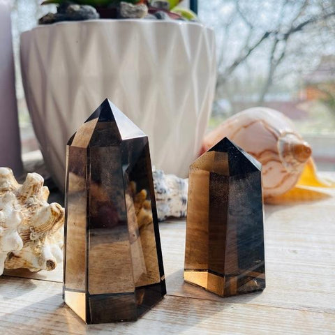 Smoky Quartz Towers - Best Crystals for Beginners