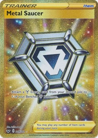 Carte Ultra Rare Zacian-V Pv 220 211/202 - Carte Secrète GOLD - Epé