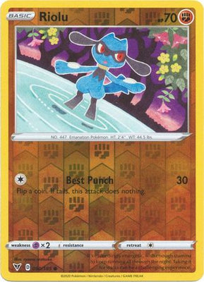 pokemon riolu card