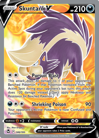 Regidrago-V 135/195 in Portuguese Silver Tempest Pokémon TCG